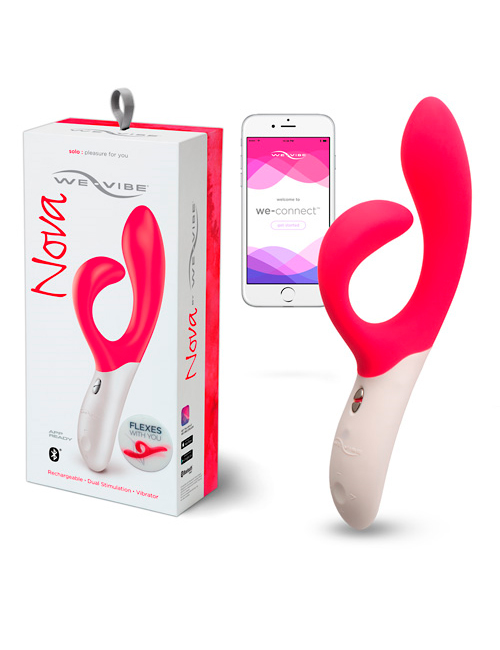 WE-VIBE NOVA RABBIT VIBRADOR ROSA/BLANCO â€